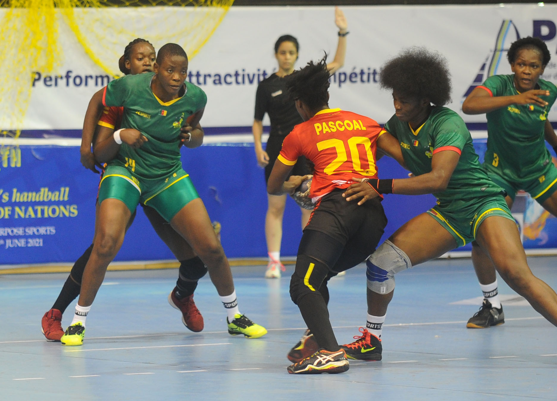 African Women's Handball Angola Defeats Host Cameroon In Final